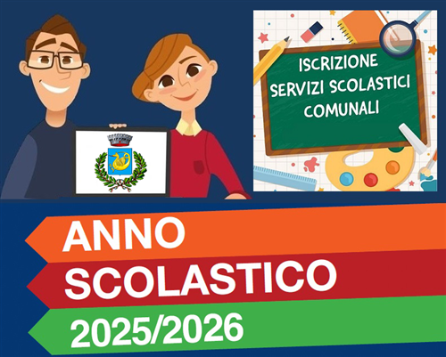 Apertura Iscrizioni Servizi Scolastici A.S. 2025/2026