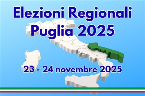 Elezioni regionali del 23 e 24 Novembre 2025: risultati nel comune di Sternatia.